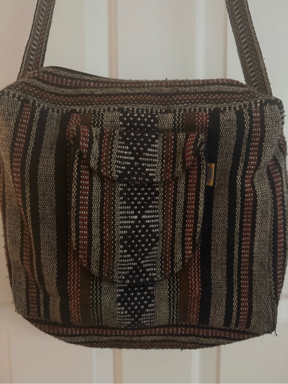 Pinzon Brown Crossbody Bag - Rustic